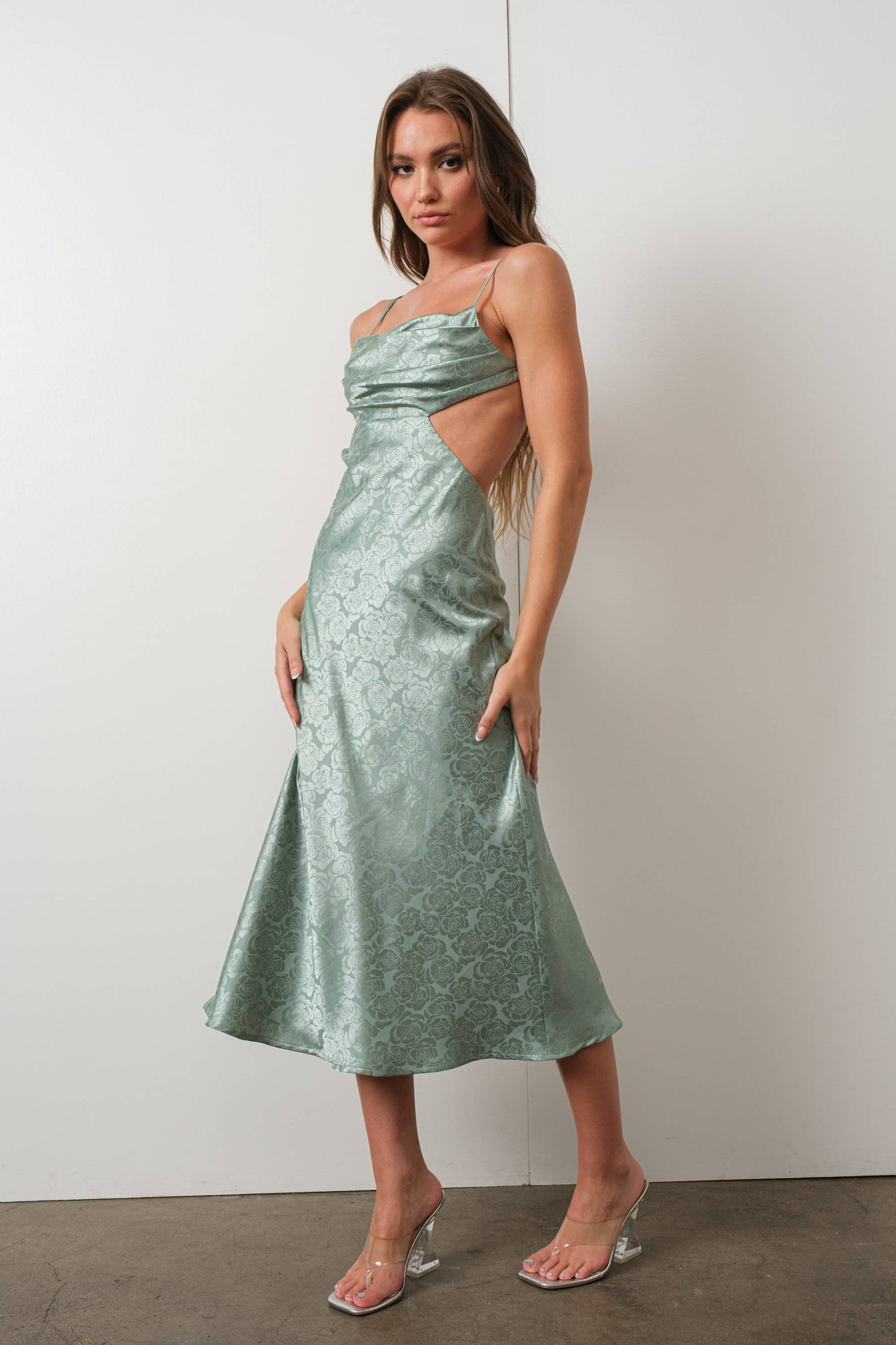 Feeling Jaded Maxi Dress