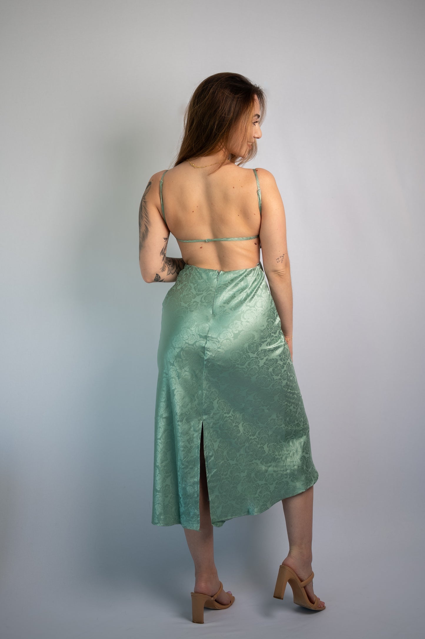 Feeling Jaded Maxi Dress