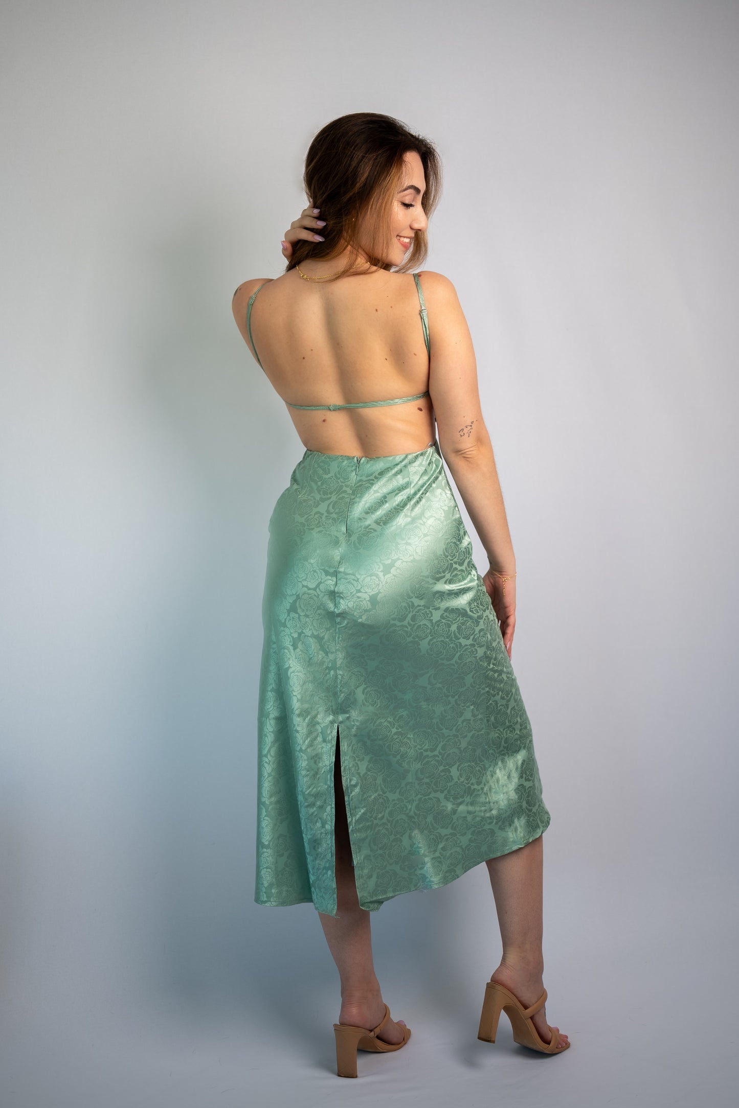 Feeling Jaded Maxi Dress