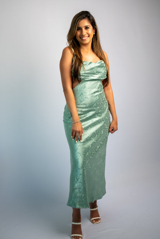 Feeling Jaded Maxi Dress