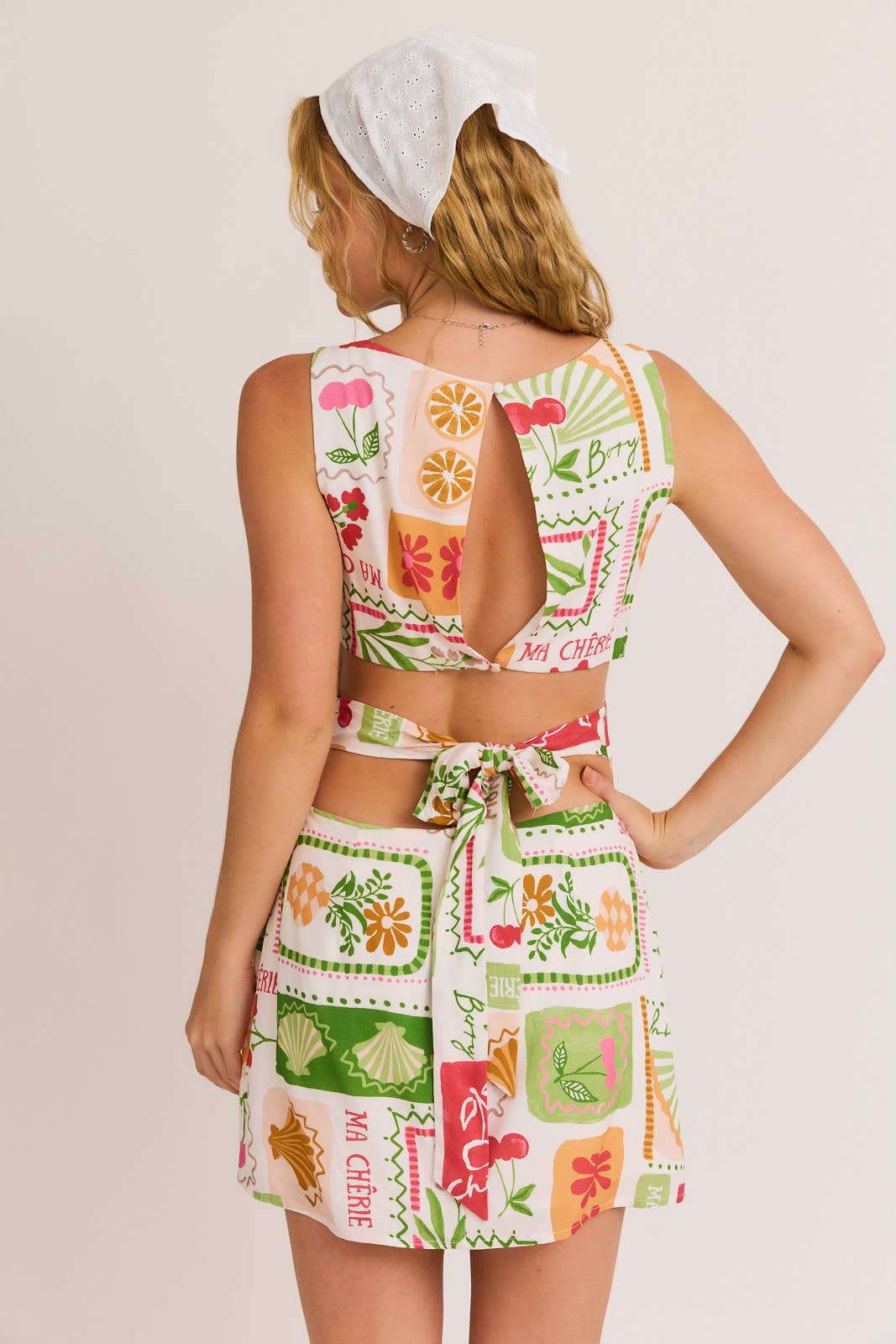 Mediterranean Mini Dress