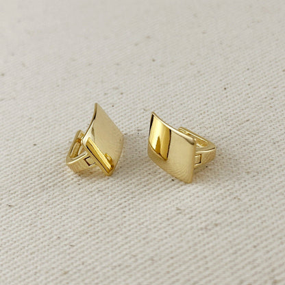 Sunset Click Hoop Earrings