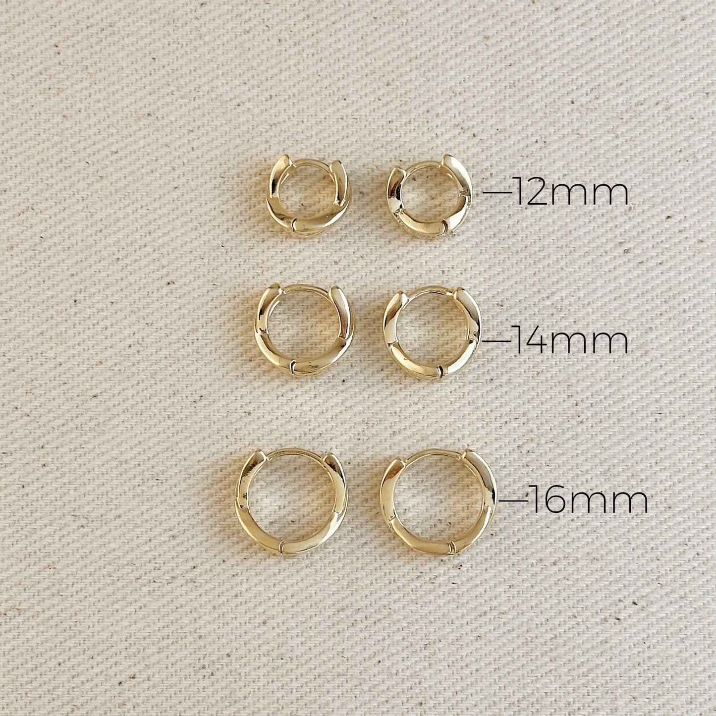 Twisted Tropic Hoop Earrings