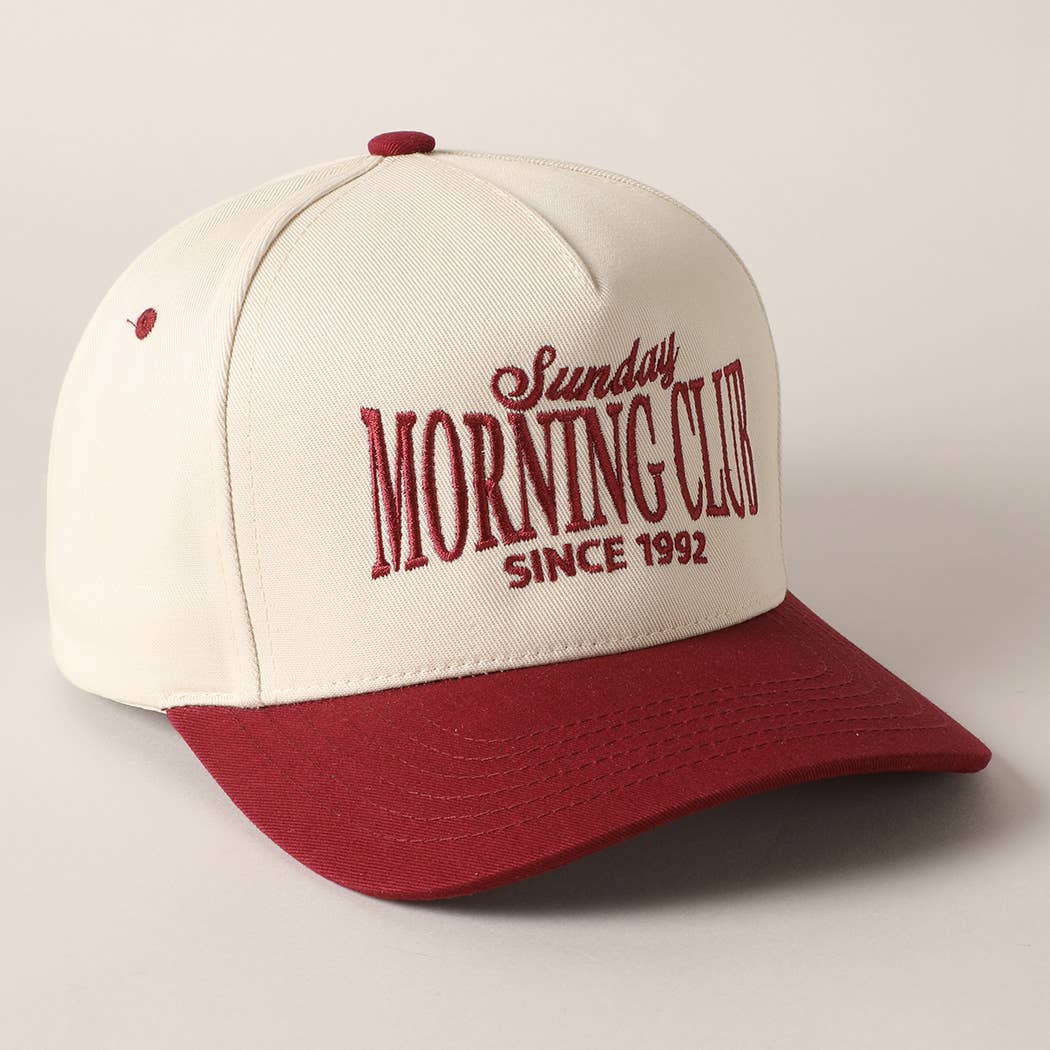 Sunday Morning Club Trucker Hat