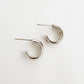 Maeve Silver Hoops