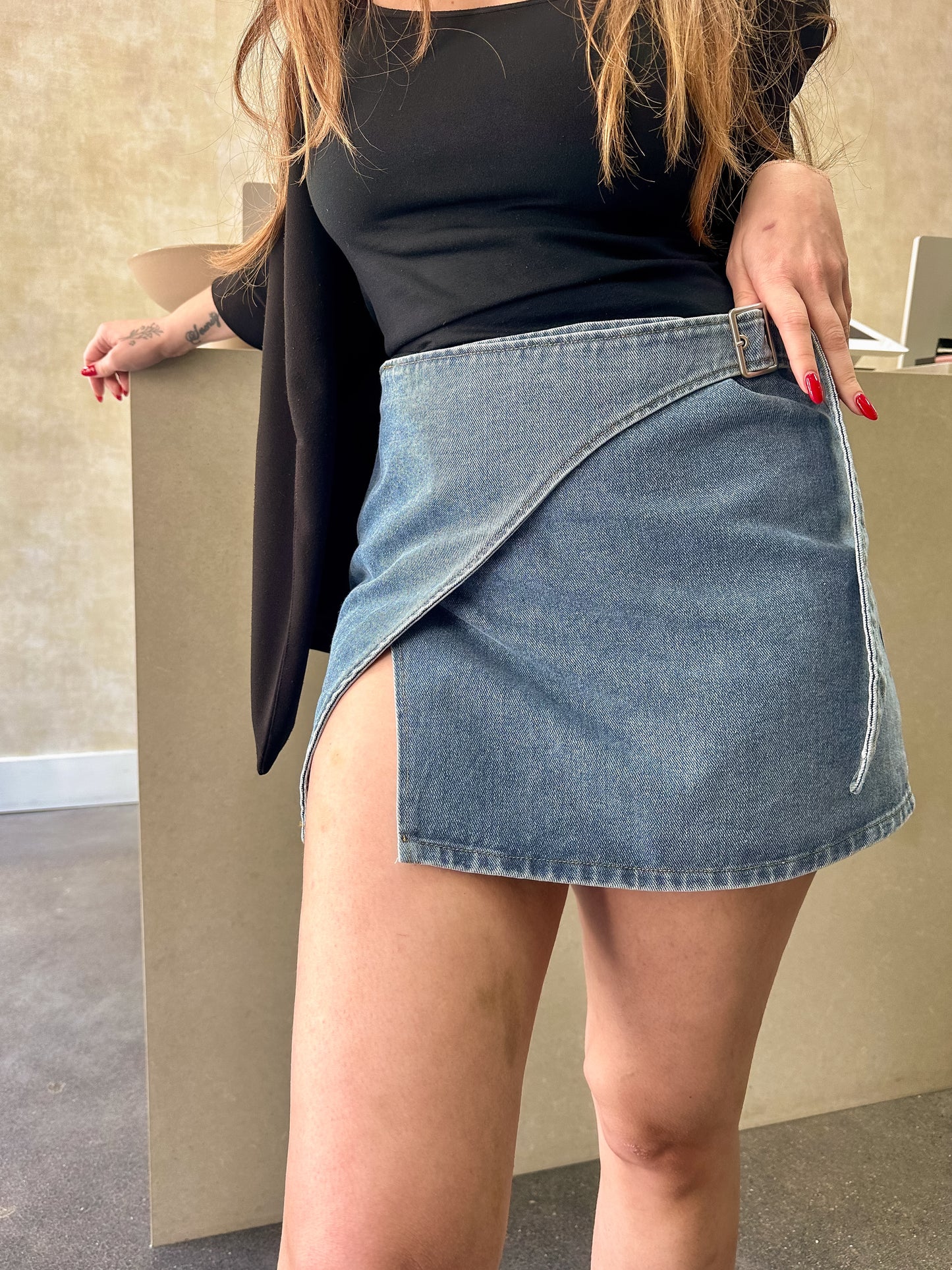 Sofie Denim Mini Skirt