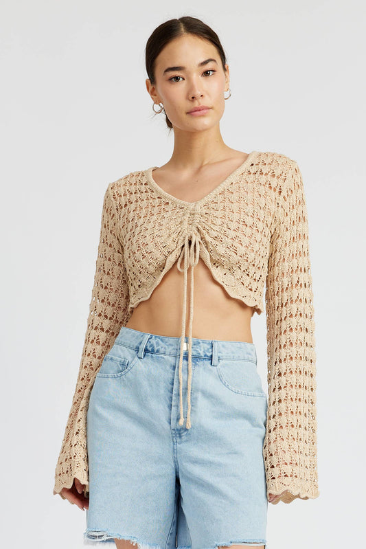 Coastal Babe Crochet Top