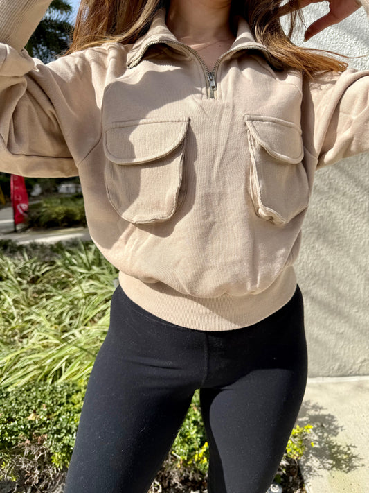 Ori Pocket Pullover
