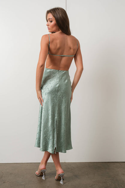 Feeling Jaded Maxi Dress
