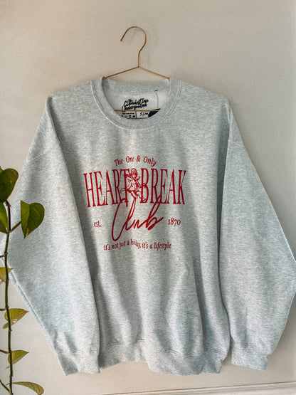 Heart Break Club Oversized Sweatshirt