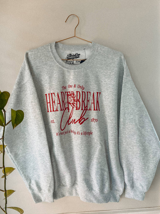 Heart Break Club Oversized Sweatshirt