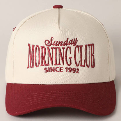 Sunday Morning Club Trucker Hat