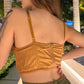 Butterscotch Corset Top