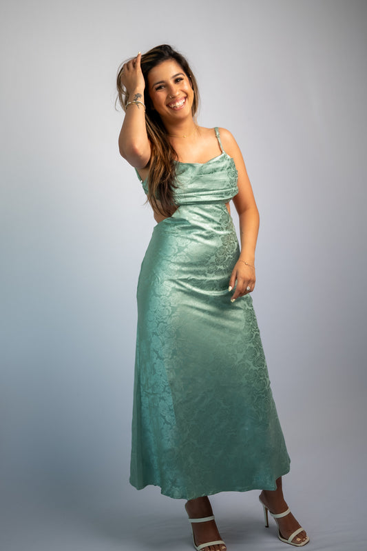 Feeling Jaded Maxi Dress