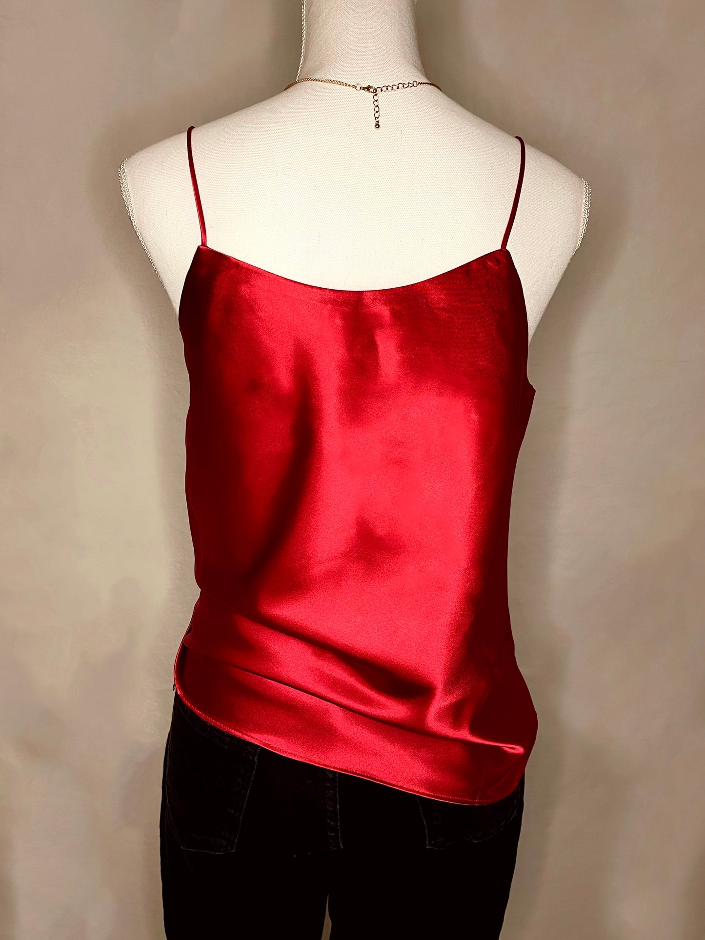 Santa Baby Silk Cami Top