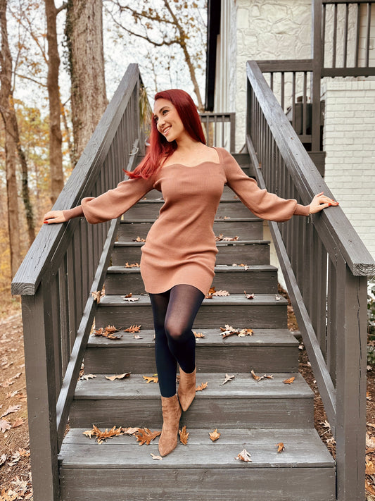 Under The Mistletoe Sweater Dress